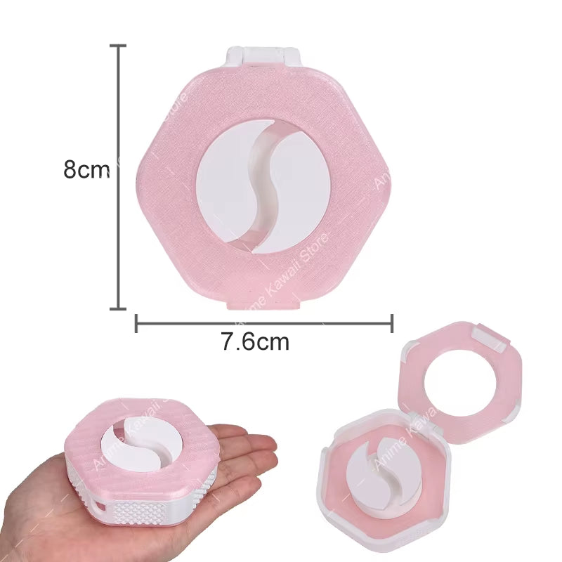 3D Printed Rotatable Wire Winder Box Portable Wire Organizer Cord Cable Winder Management Storage Box for Charging Data