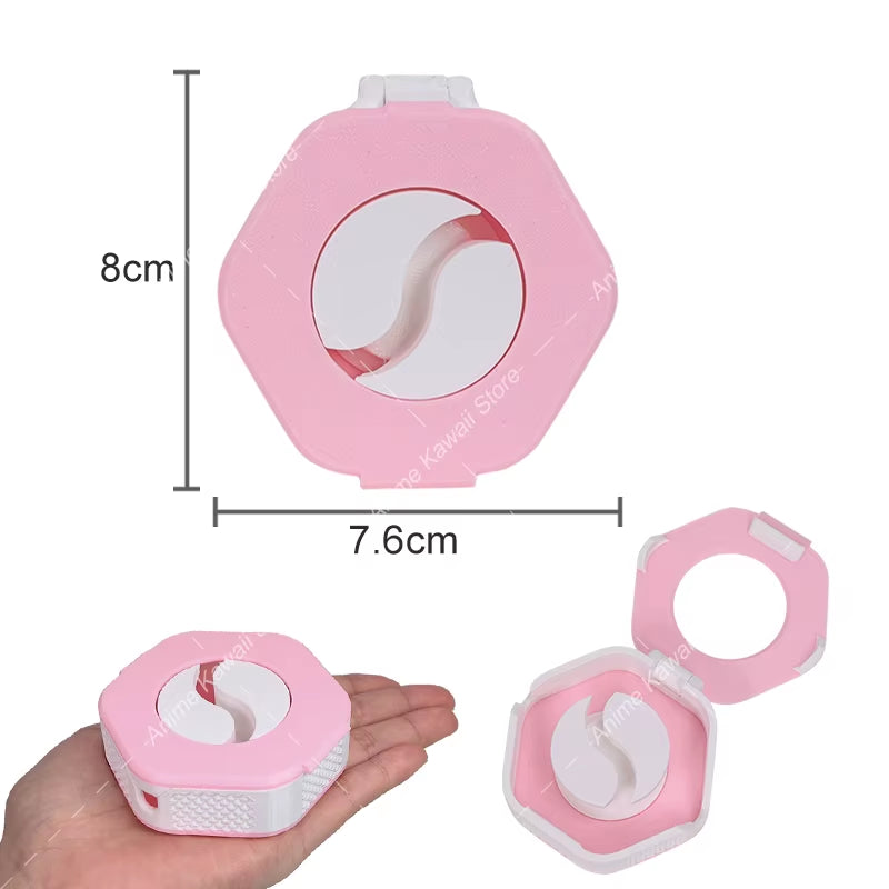 3D Printed Rotatable Wire Winder Box Portable Wire Organizer Cord Cable Winder Management Storage Box for Charging Data