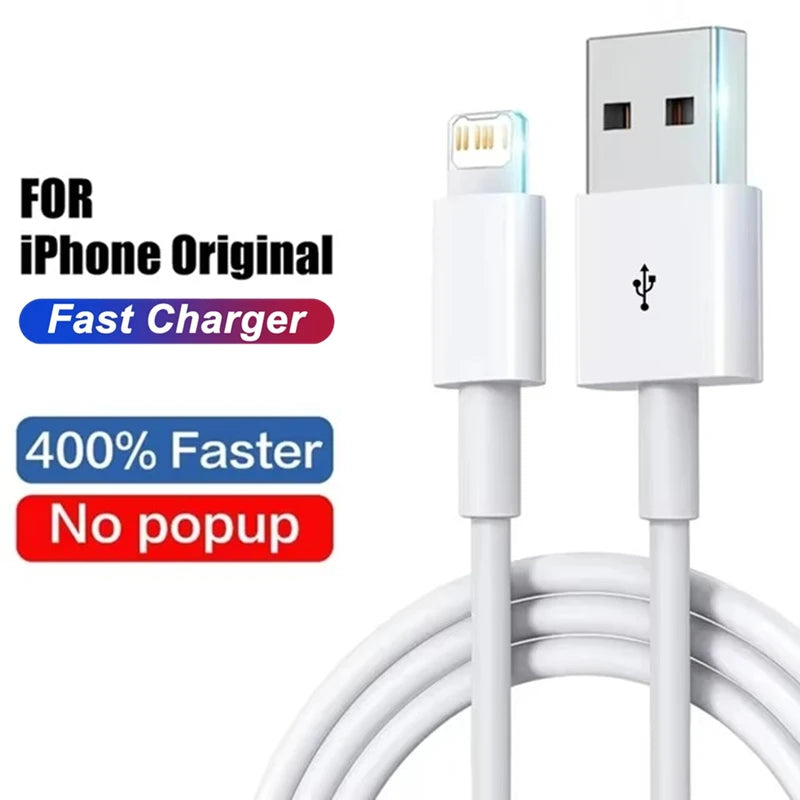 PD 35W Fast Charger with USB Type-C for iPhone 15, 14, 13, 12, 11 Pro Max, Mini, XR, XS - Charging Data Cable Accessories