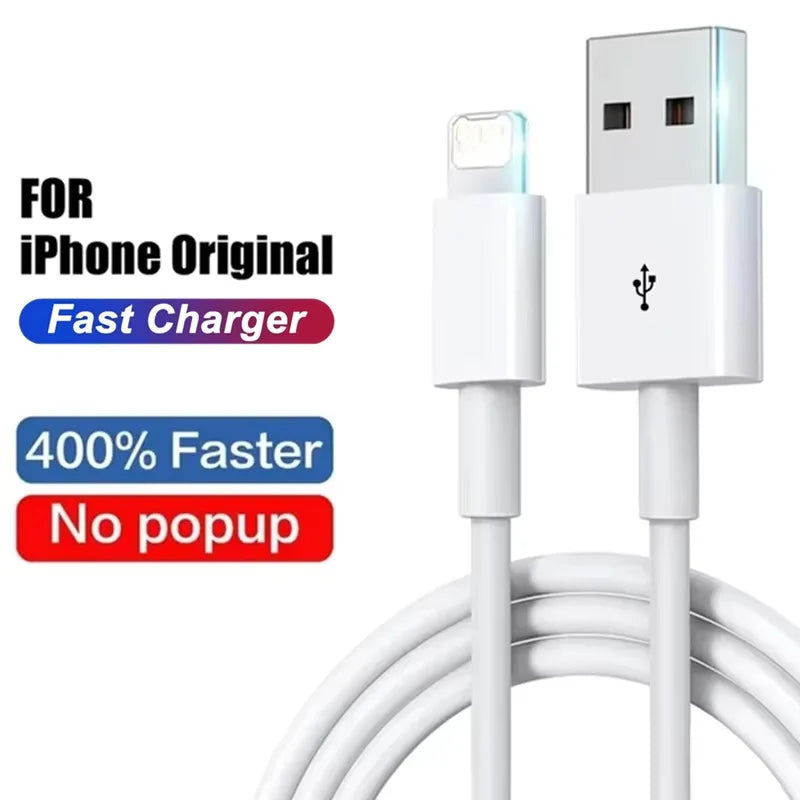 PD 35W Fast Charger with USB Type-C for iPhone 15, 14, 13, 12, 11 Pro Max, Mini, XR, XS - Charging Data Cable Accessories