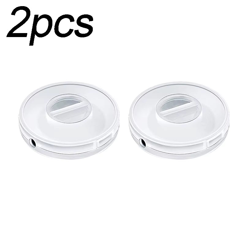 Rotatable Wire Winder Box Portable round Wire Organizer Cord Cable Winder Management Storage Box for Charging Data Line Tidy