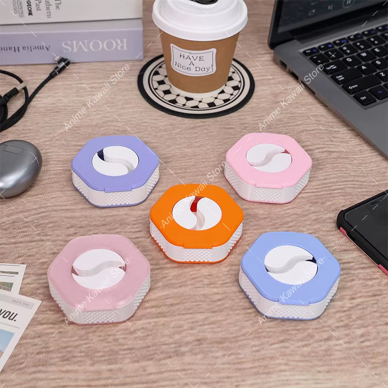 3D Printed Rotatable Wire Winder Box Portable Wire Organizer Cord Cable Winder Management Storage Box for Charging Data