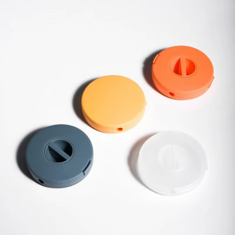 1PC Portable round Rotatable Data Cable Organizer Storage Box Winder for Mobile Phone Charging Cable Winder Thread Management